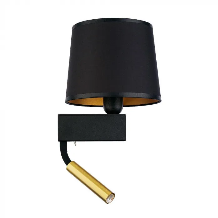Настенный светильник Nowodvorski Chillin Black/Gold 8213 от ImperiumLoft