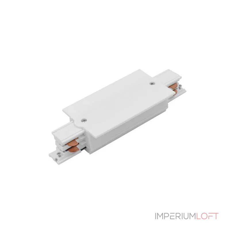 Коннектор прямой для трехфазной трековой системы Nowodvorski Ctls Power White 8686