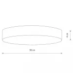 Потолочный cветильник Nowodvorski Lid Round Led White 10405 от ImperiumLoft
