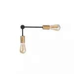 Настенный светильник Nowodvorski Rotor Black/Gold 7933 от ImperiumLoft