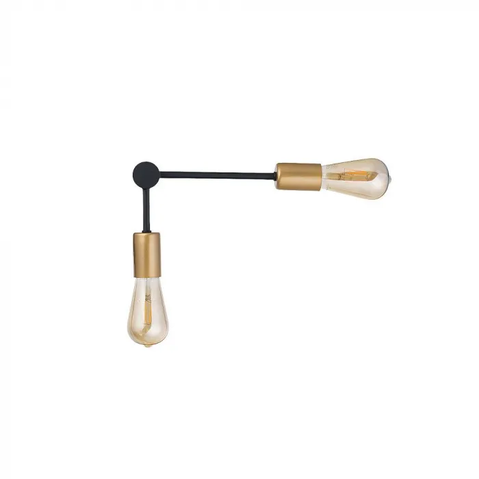 Настенный светильник Nowodvorski Rotor Black/Gold 7933 от ImperiumLoft