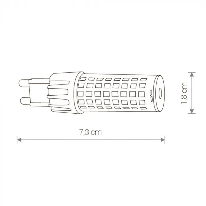 Лампа светодиодная Nowodvorski Bulb White 10933 от ImperiumLoft