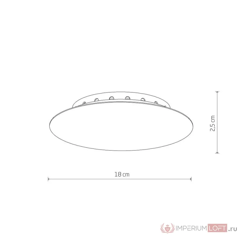 Основание для светильника Nowodvorski Canopy A mini White 10017 от ImperiumLoft