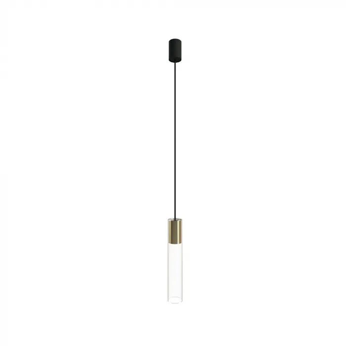Подвесной светильник Nowodvorski Cylinder L Brass/Black 7867 от ImperiumLoft