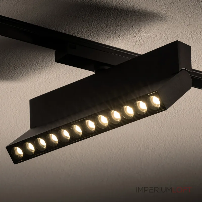 Трековый магнитный светильник Nowodvorski Focus Out Led Black 11338