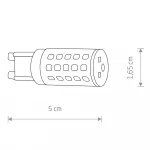 Лампа светодиодная Nowodvorski Bulb White 7504