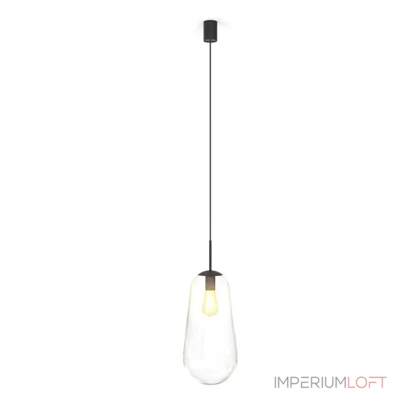 Подвесной светильник Nowodvorski Pear L Transparent/Black 7797 Подвесной светильник Nowodvorski Pear L Transparent/Black 7797
