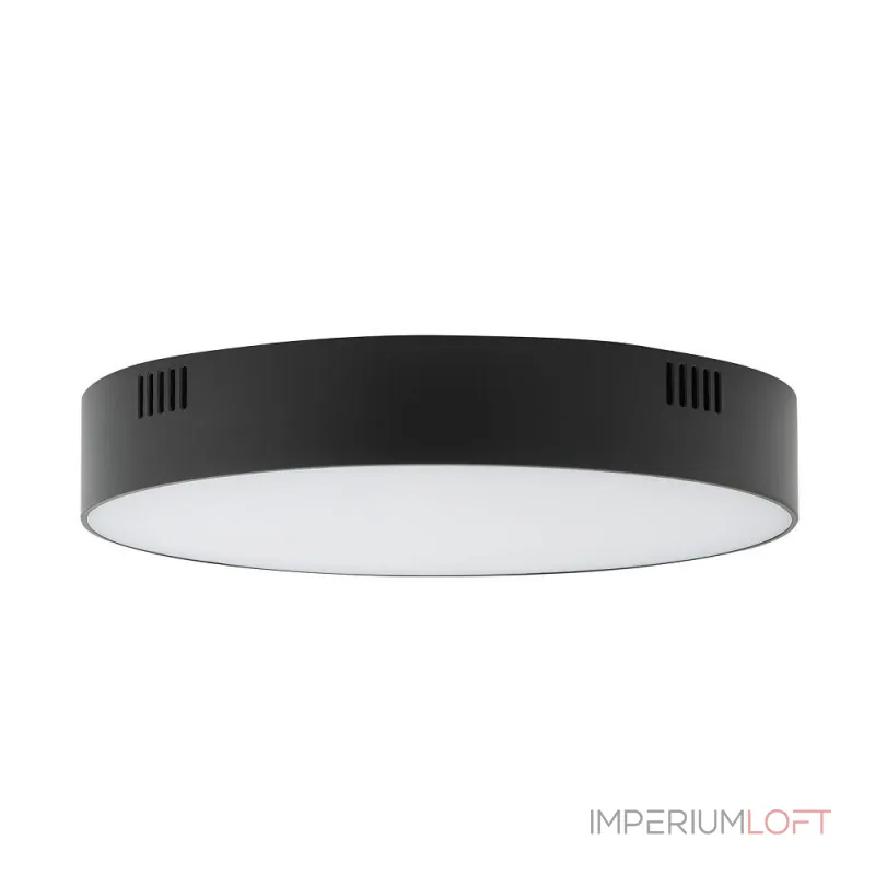 Потолочный cветильник Nowodvorski Lid Round Led Black 10416