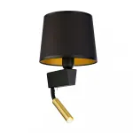 Настенный светильник Nowodvorski Chillin Black/Gold 8213 от ImperiumLoft