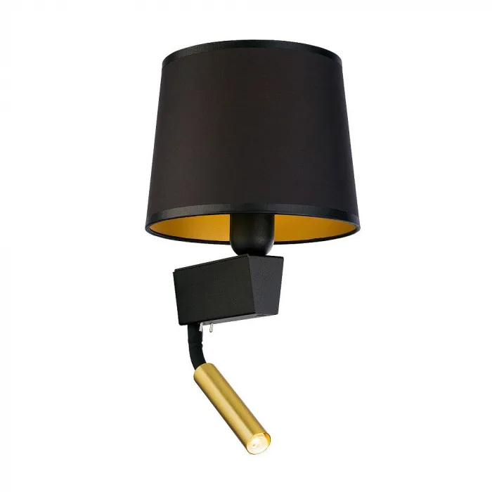 Настенный светильник Nowodvorski Chillin Black/Gold 8213 от ImperiumLoft