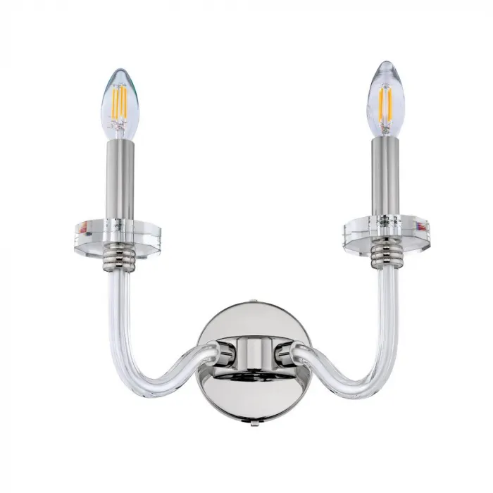 Настенный светильник Nowodvorski Hampton White/Chrome 8155 от ImperiumLoft