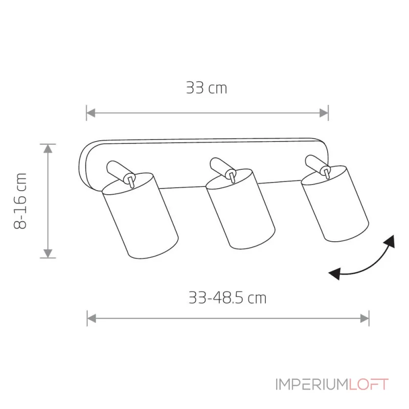 Встраиваемый светильник Lightstar Lei Mini 006136 Цвет арматуры хром от ImperiumLoft