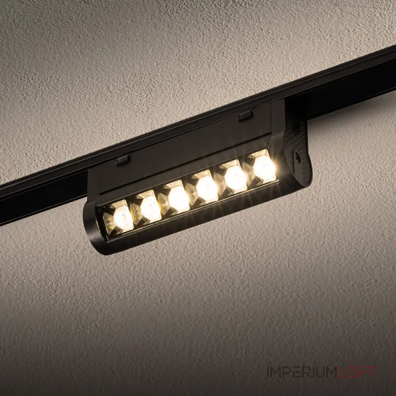 Трековый магнитный светильник Nowodvorski Focus Swing Led Black 11310