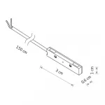 Ввод питания для магнитной трековой системы Nowodvorski Nano Black 11736 от ImperiumLoft Ввод питания для магнитной трековой системы Nowodvorski Nano Black 11736 от ImperiumLoft