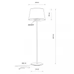 Бра Nowodvorski Tutoia Beige 11684 от ImperiumLoft