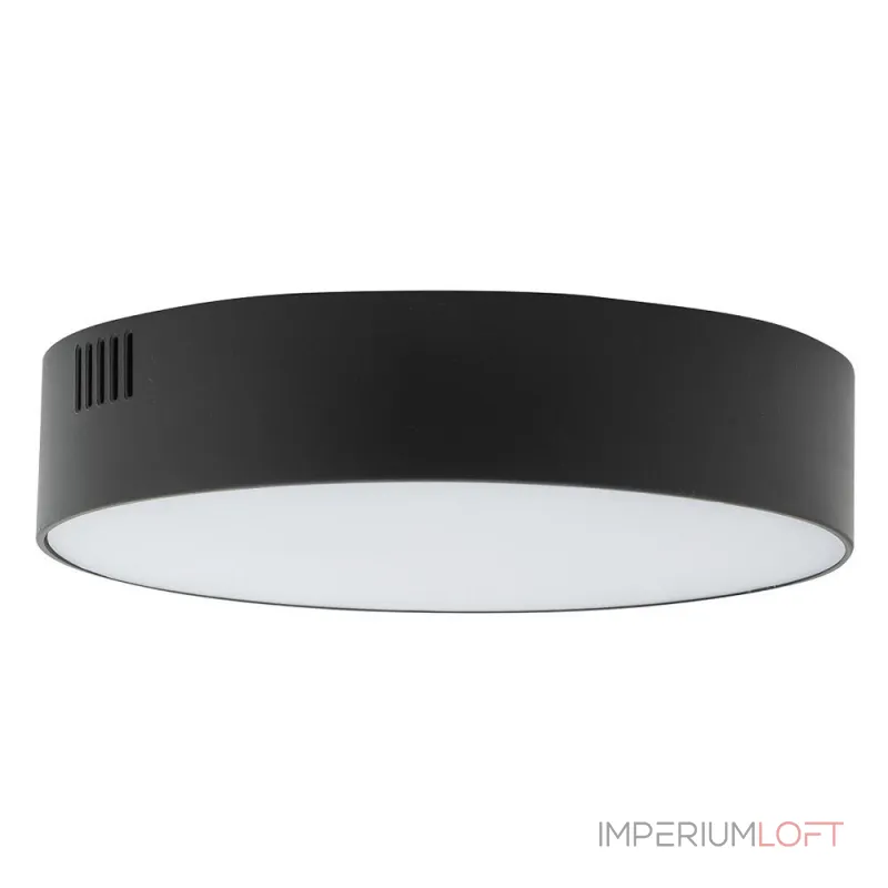 Потолочный cветильник Nowodvorski Lid Round Led Black 10417