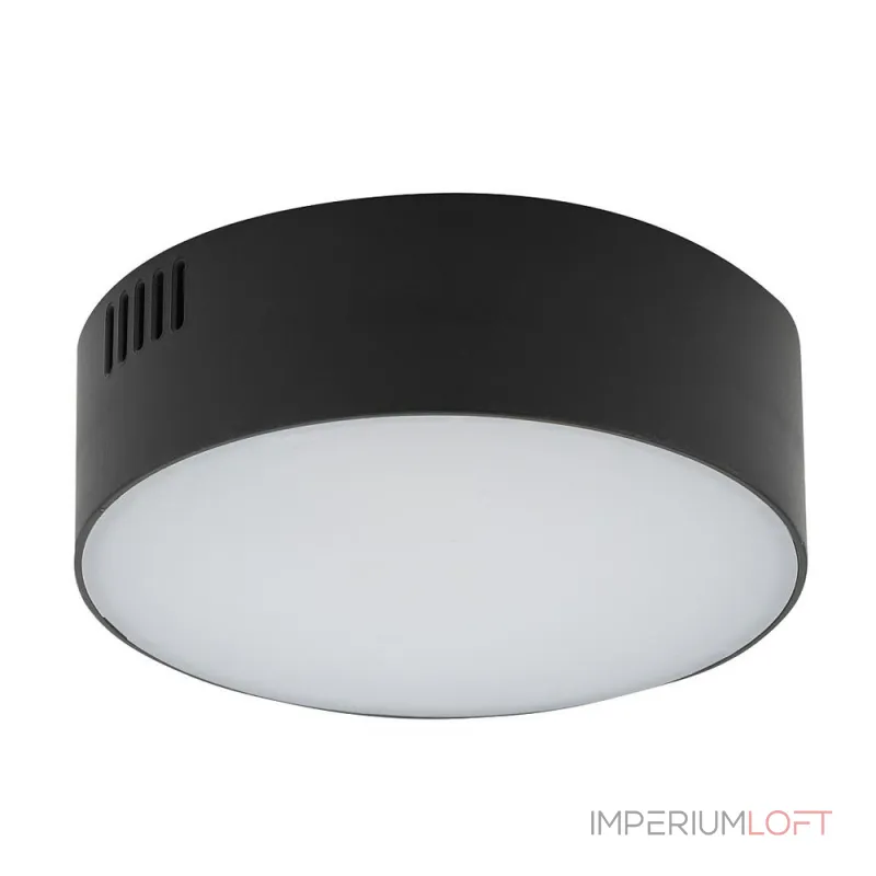 Потолочный cветильник Nowodvorski Lid Round Led Black 10406 Потолочный cветильник Nowodvorski Lid Round Led Black 10406
