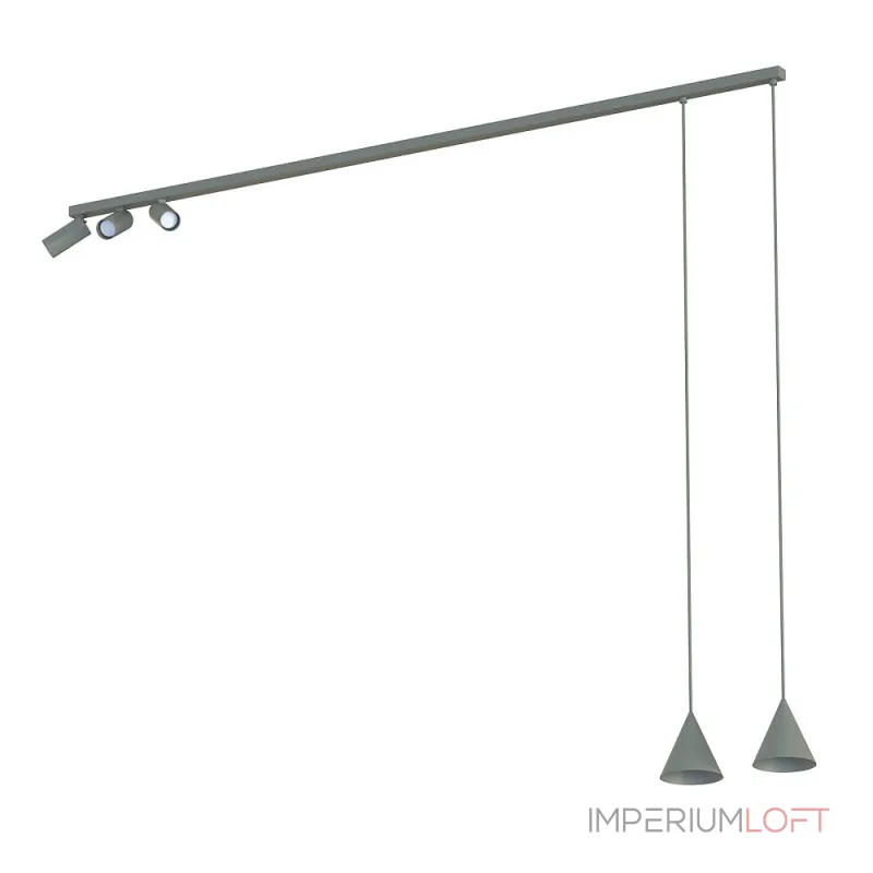 Накладной светильник спот Nowodvorski Fourty Surface V Umbra Gray 11472 Накладной светильник спот Nowodvorski Fourty Surface V Umbra Gray 11472
