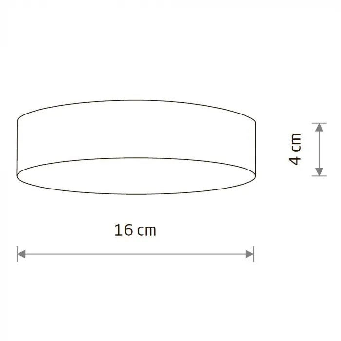 Потолочный cветильник Nowodvorski Lid Round Led Black 10407 от ImperiumLoft
