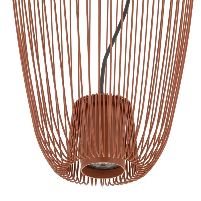 Подвесная люстра Nowodvorski Pumpkin S Wood 11496 от ImperiumLoft