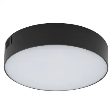 Потолочный cветильник Nowodvorski Lid Round Led Black 10407 Потолочный cветильник Nowodvorski Lid Round Led Black 10407