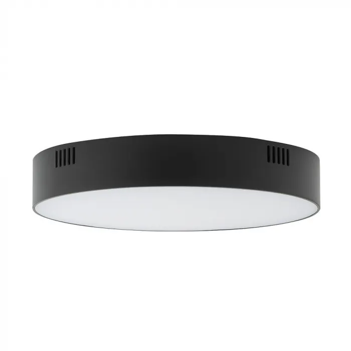Потолочный cветильник Nowodvorski Lid Round Led Black 10407 от ImperiumLoft