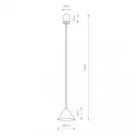 Подвесной светильник Nowodvorski Zenith S 11490 от ImperiumLoft
