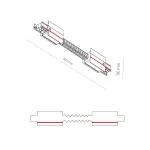 Коннектор для трехфазной трековой системы прямой гибкий Nowodvorski Ctls Power Black 8677