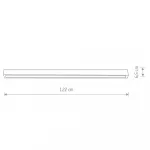 Потолочный cветильник Nowodvorski Straight Ceiling Led L White 7556