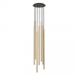 Потолочная люстра Nowodvorski Laser 1000 Brass/Black 7668 от ImperiumLoft