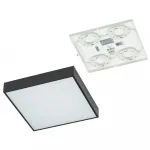 Потолочный cветильник Nowodvorski Quad Sensor Black 10473 от ImperiumLoft