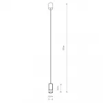 Подвесной светильник Nowodvorski Cylinder S Brass/Black 7870 от ImperiumLoft