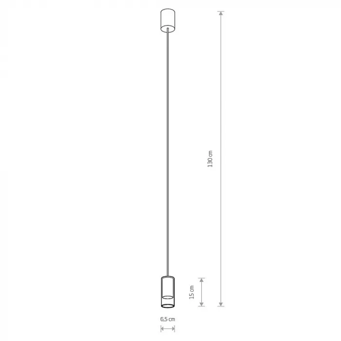 Подвесной светильник Nowodvorski Cylinder S Brass/Black 7870 от ImperiumLoft
