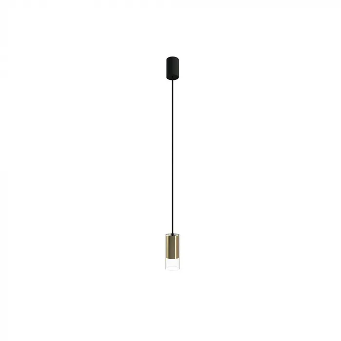 Подвесной светильник Nowodvorski Cylinder S Brass/Black 7870 от ImperiumLoft