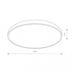 Потолочный cветильник Nowodvorski Agnes Round Led Pro 10973