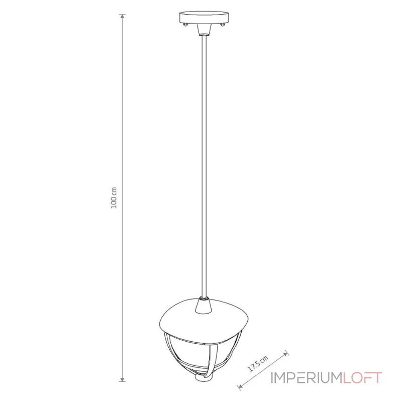 Уличный подвесной светильник Nowodvorski Amelia Black 10496 от ImperiumLoft Уличный подвесной светильник Nowodvorski Amelia Black 10496 от ImperiumLoft