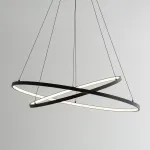 Подвесная люстра Nowodvorski Circolo Led Black 10864