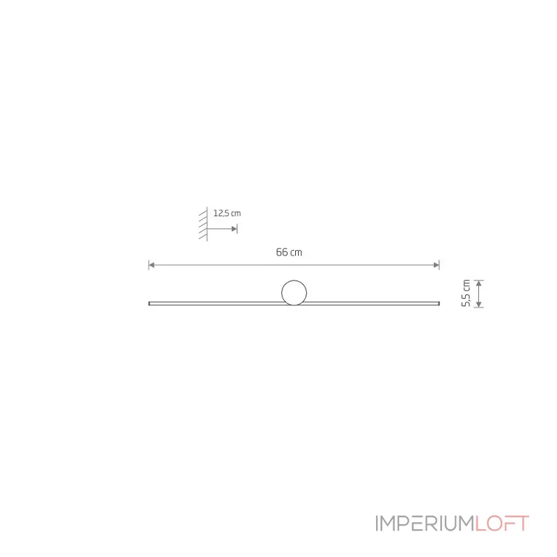 Настенный светильник Nowodvorski Spin Led S 11587 от ImperiumLoft Настенный светильник Nowodvorski Spin Led S 11587 от ImperiumLoft