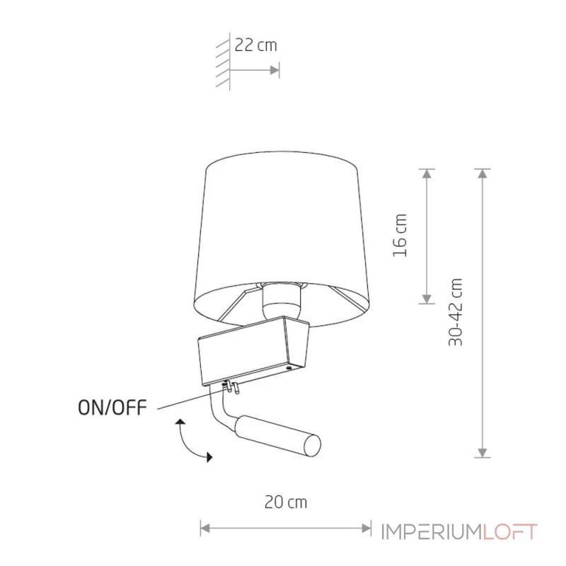 Настенный светильник Nowodvorski Chillin White 8216 от ImperiumLoft Настенный светильник Nowodvorski Chillin White 8216 от ImperiumLoft