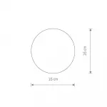 Плафон Nowodvorski Snowball 160 White 10268