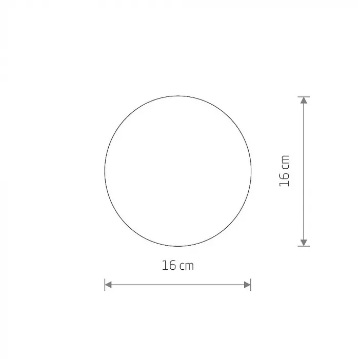 Плафон Nowodvorski Snowball 160 White 10268