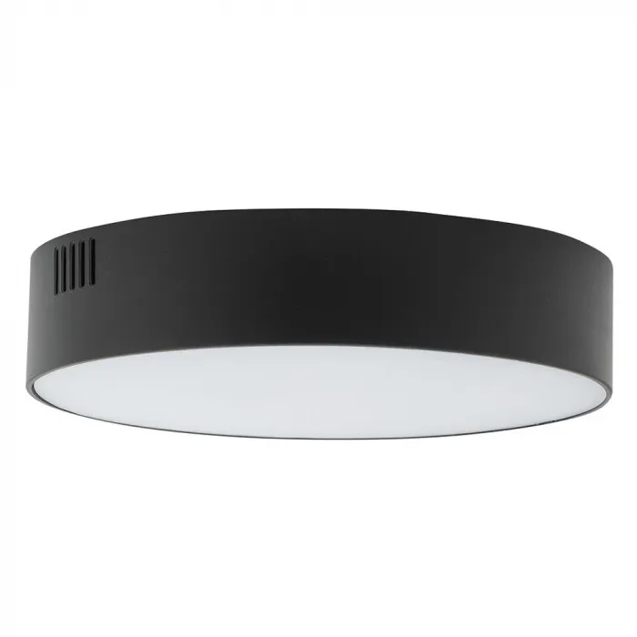 Потолочный cветильник Nowodvorski Lid Round Led Black 10408 от ImperiumLoft
