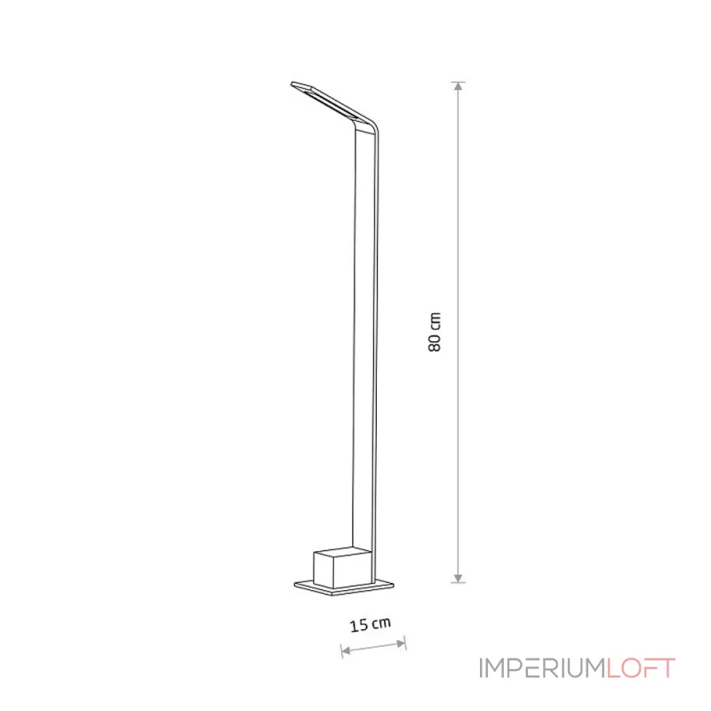 Уличный светильник Nowodvorski Slim Led Black 11540