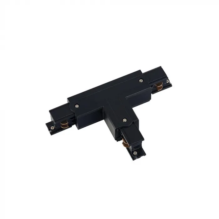 Коннектор для трехфазной трековой системы T-образный правый 1 Nowodvorski Ctls Power Black 8242 от ImperiumLoft