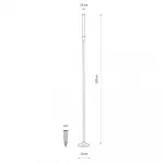 Уличный светильник Nowodvorski Zola Led Black 11546 от ImperiumLoft