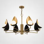 Дизайнерская подвесная люстра ODENCE 8 lamps