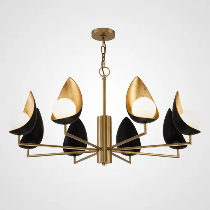 Дизайнерская подвесная люстра ODENCE 8 lamps