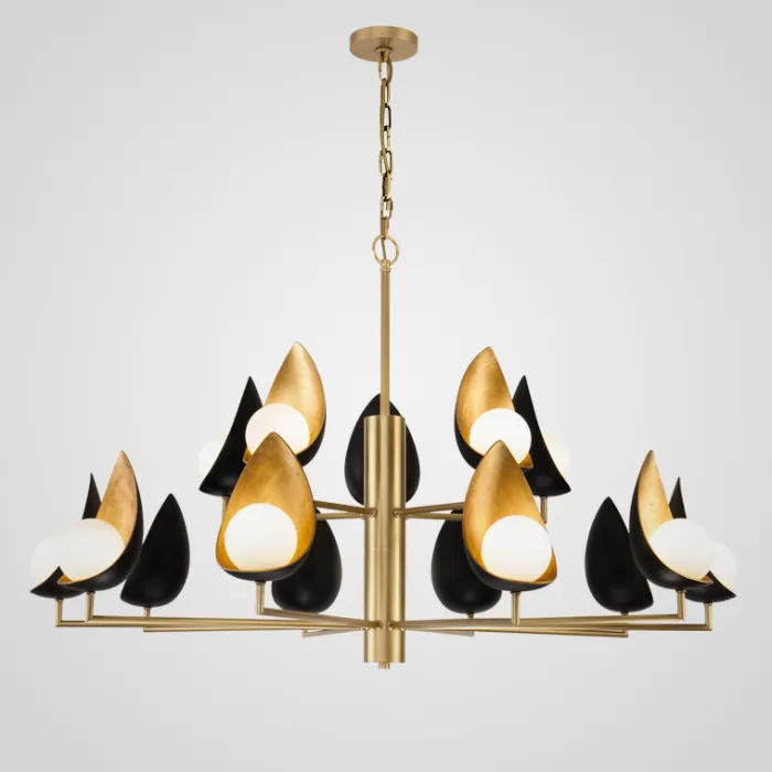 Дизайнерская подвесная люстра ODENCE 15 lamps