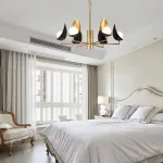 Дизайнерская подвесная люстра ODENCE 6 lamps