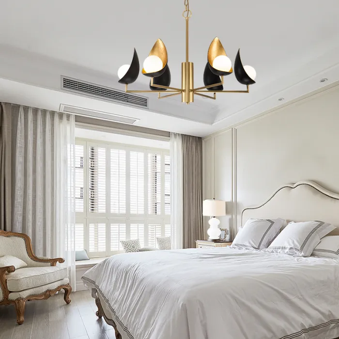 Дизайнерская подвесная люстра ODENCE 6 lamps